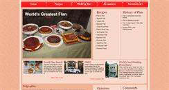 Desktop Screenshot of flanrecipe.org